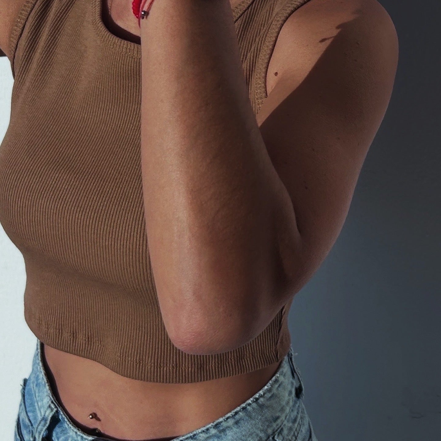 Crop Top Rib