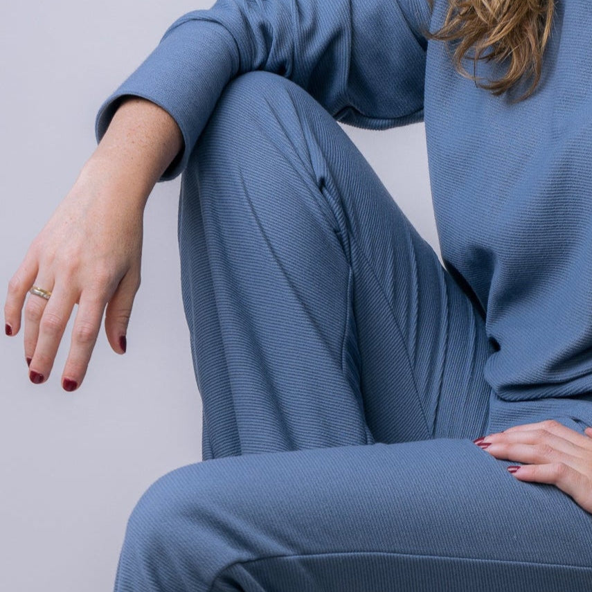 Set Comfy Gris Azulado