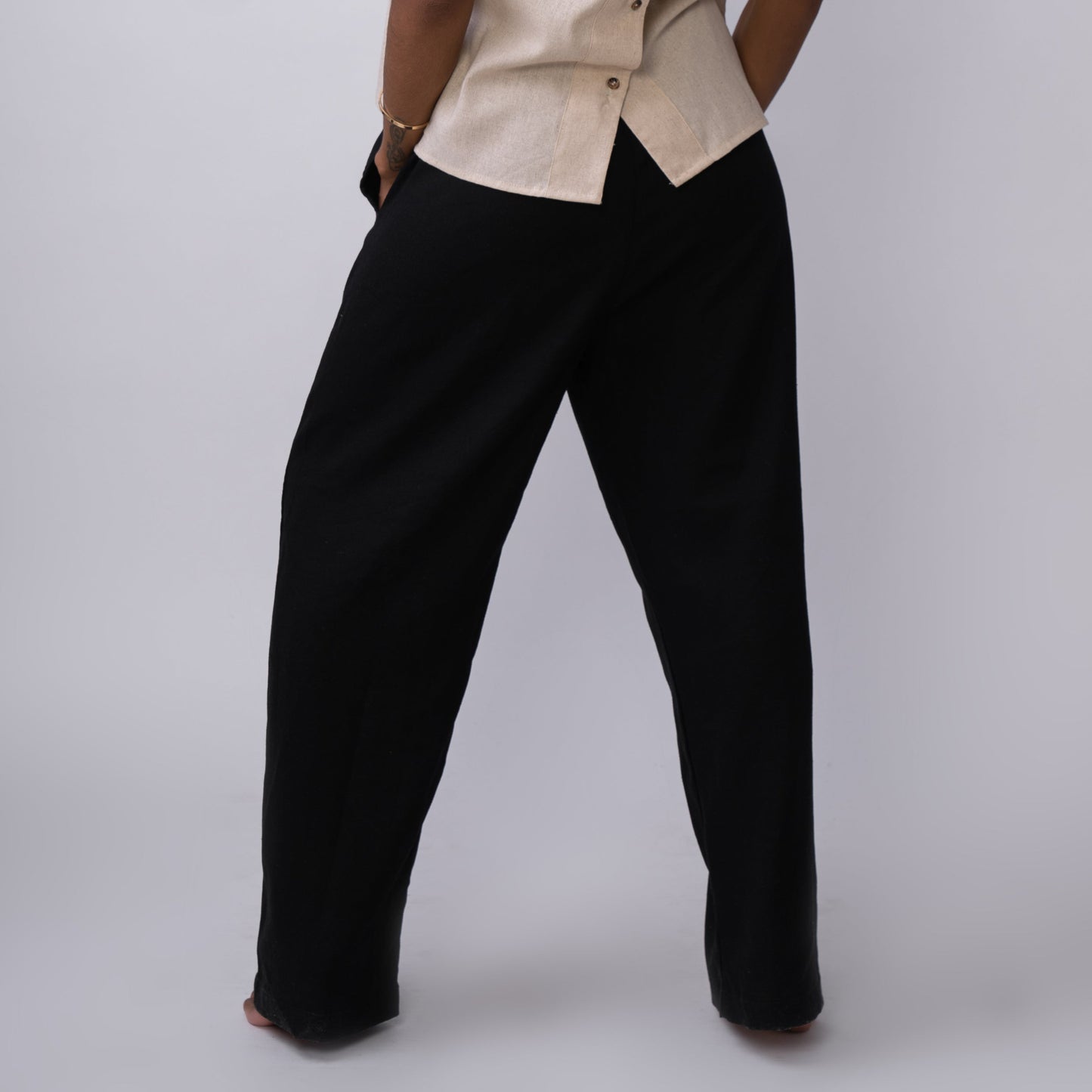 Pantalón Suelto Negro