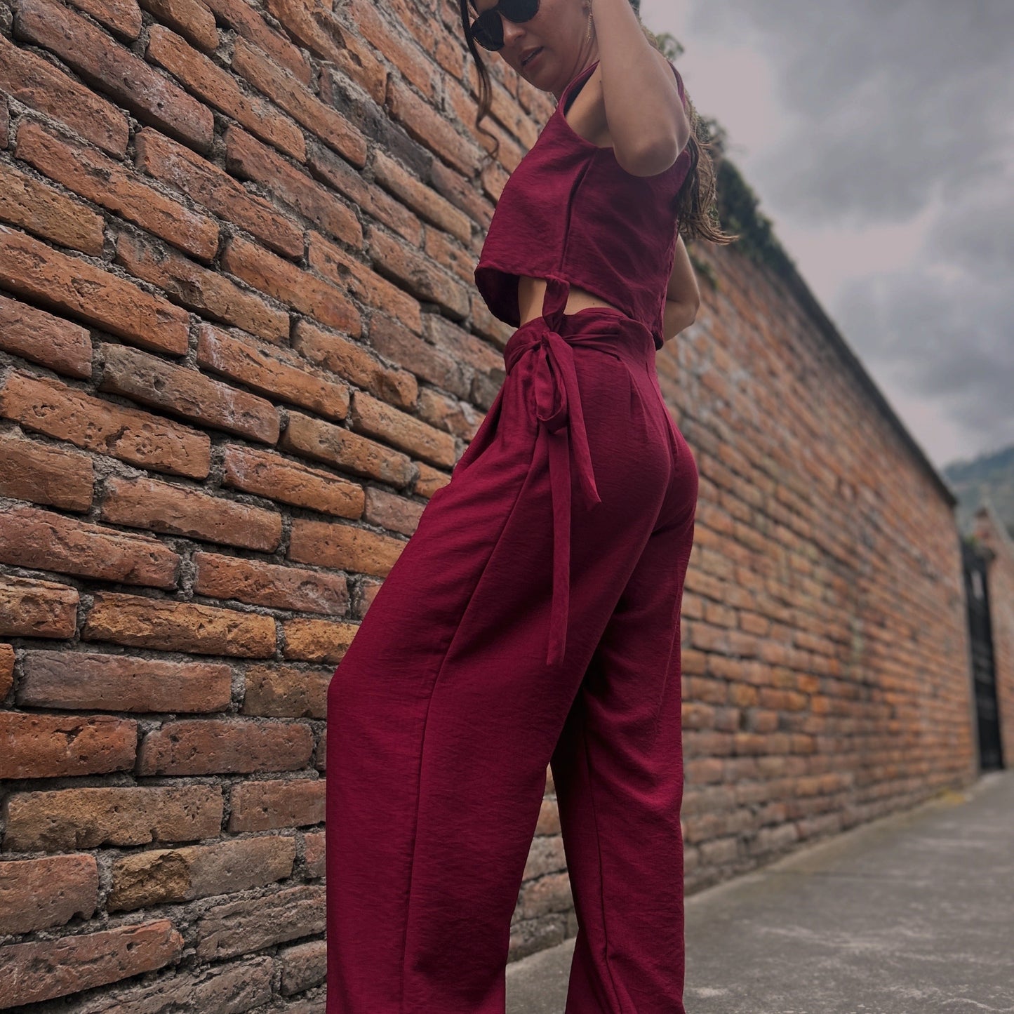 Set Americano (Croptop + Pantalón)