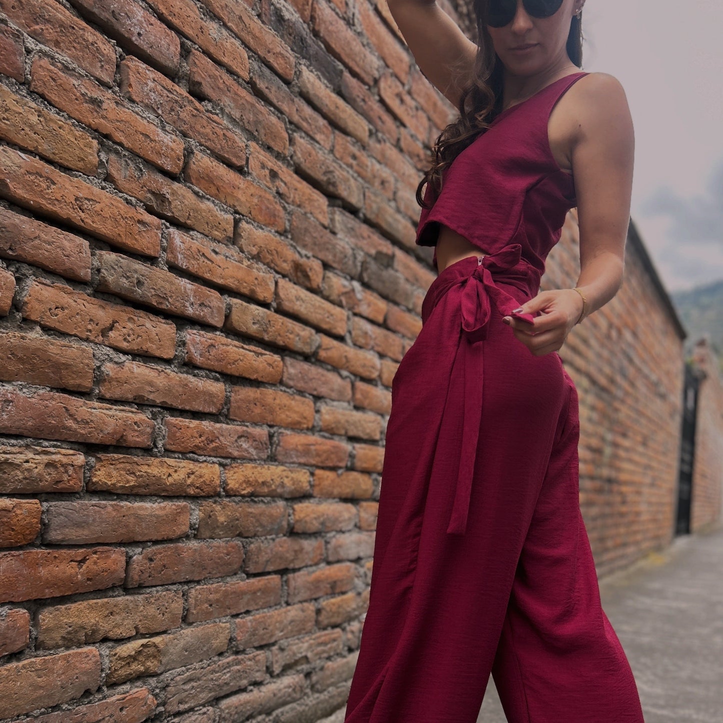 Set Americano (Croptop + Pantalón)