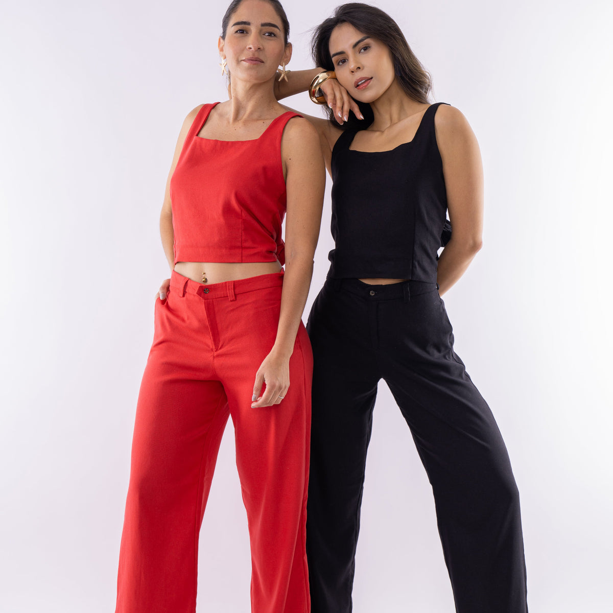Set: Sarai + Crop Cami