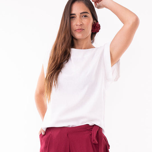 Blusa Marinera (blanca)