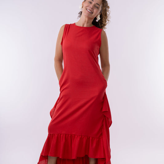 Vestido Vuelos de lino