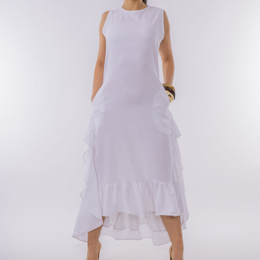 Vestido Vuelos Blanco
