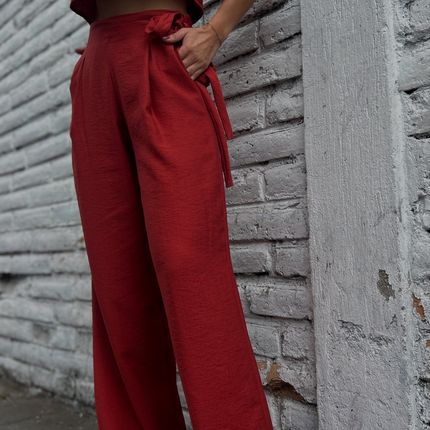 Set Americano (Croptop + Pantalón)