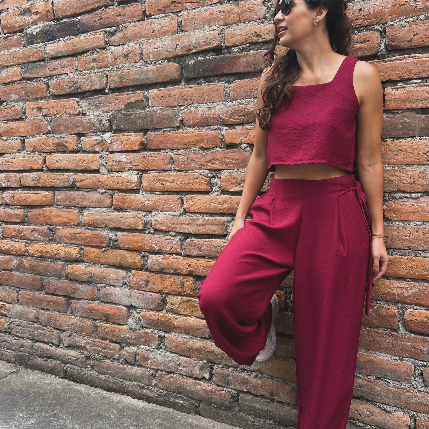 Set Americano (Croptop + Pantalón)
