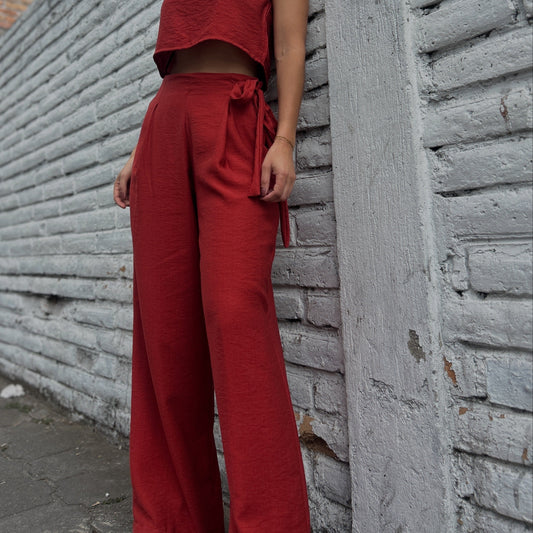 Pantalón Lazo Ladrillo