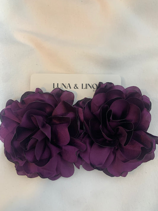 Rosas Tela Morada