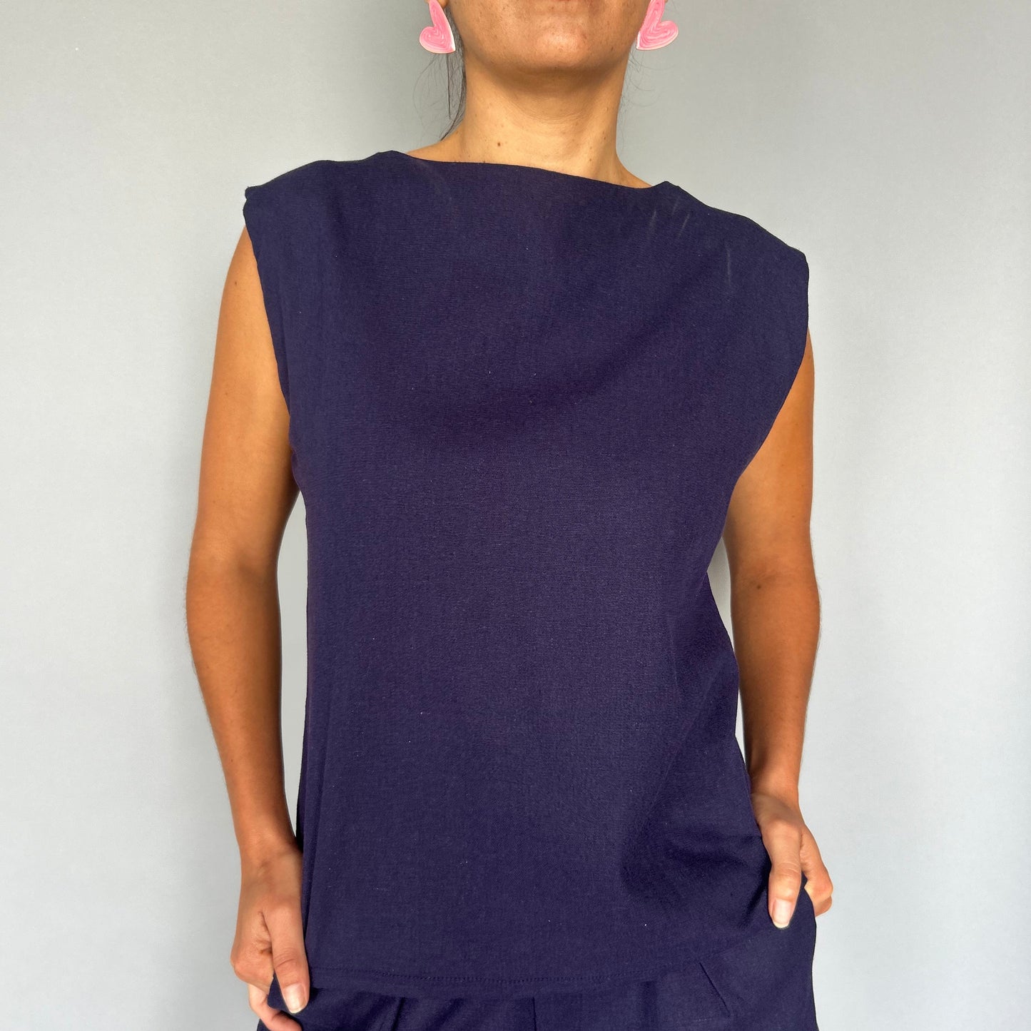 Short de Lino Natural