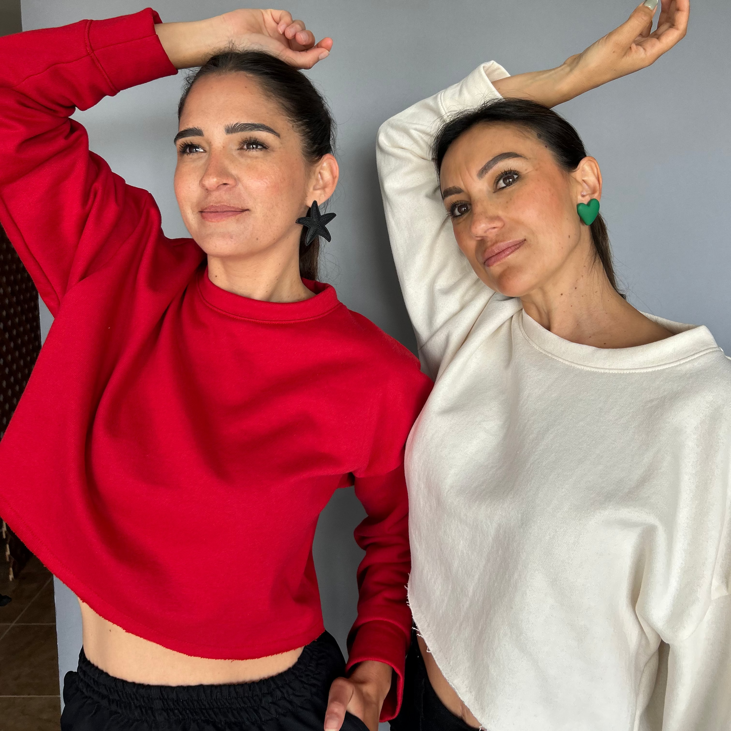 Crop Top Sport Manga Corta