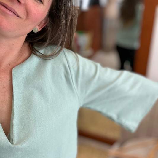 Camisa Manga Campana