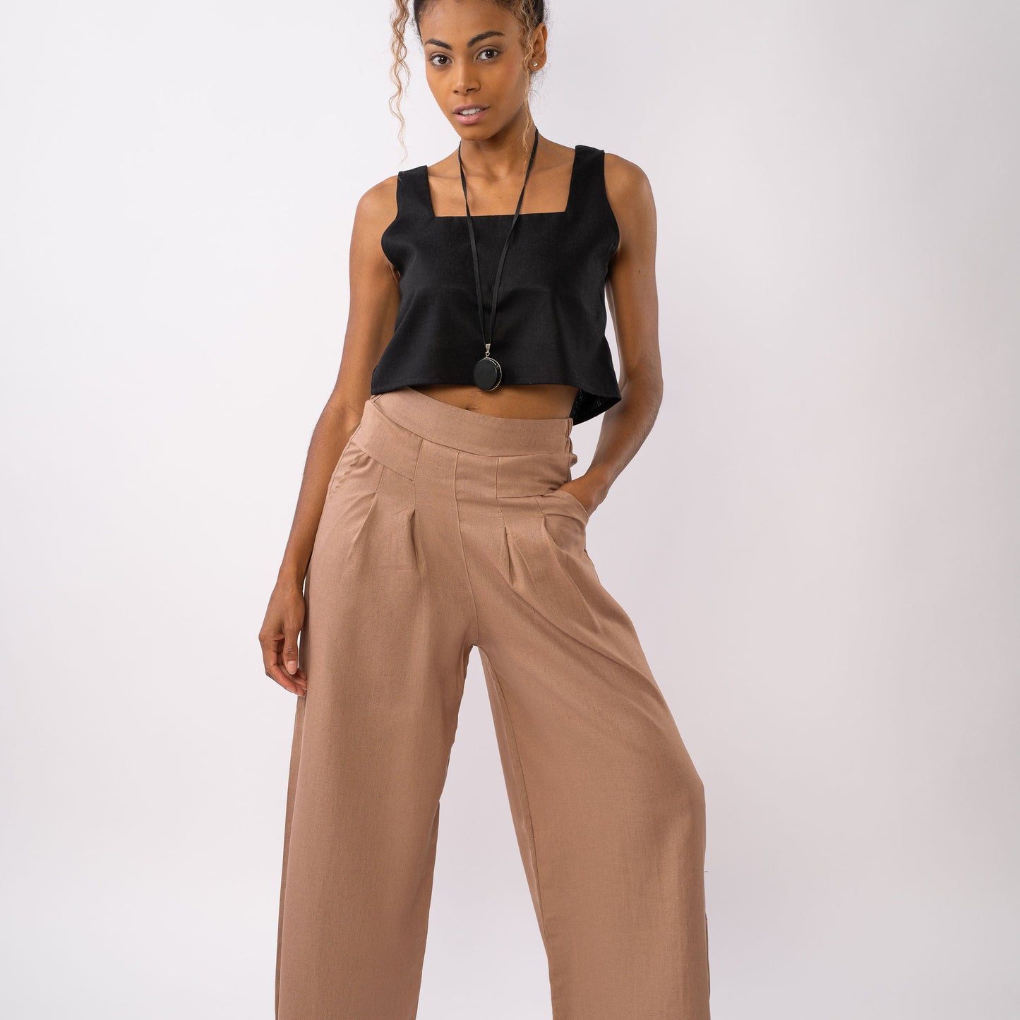 Pantalón Tem de lino