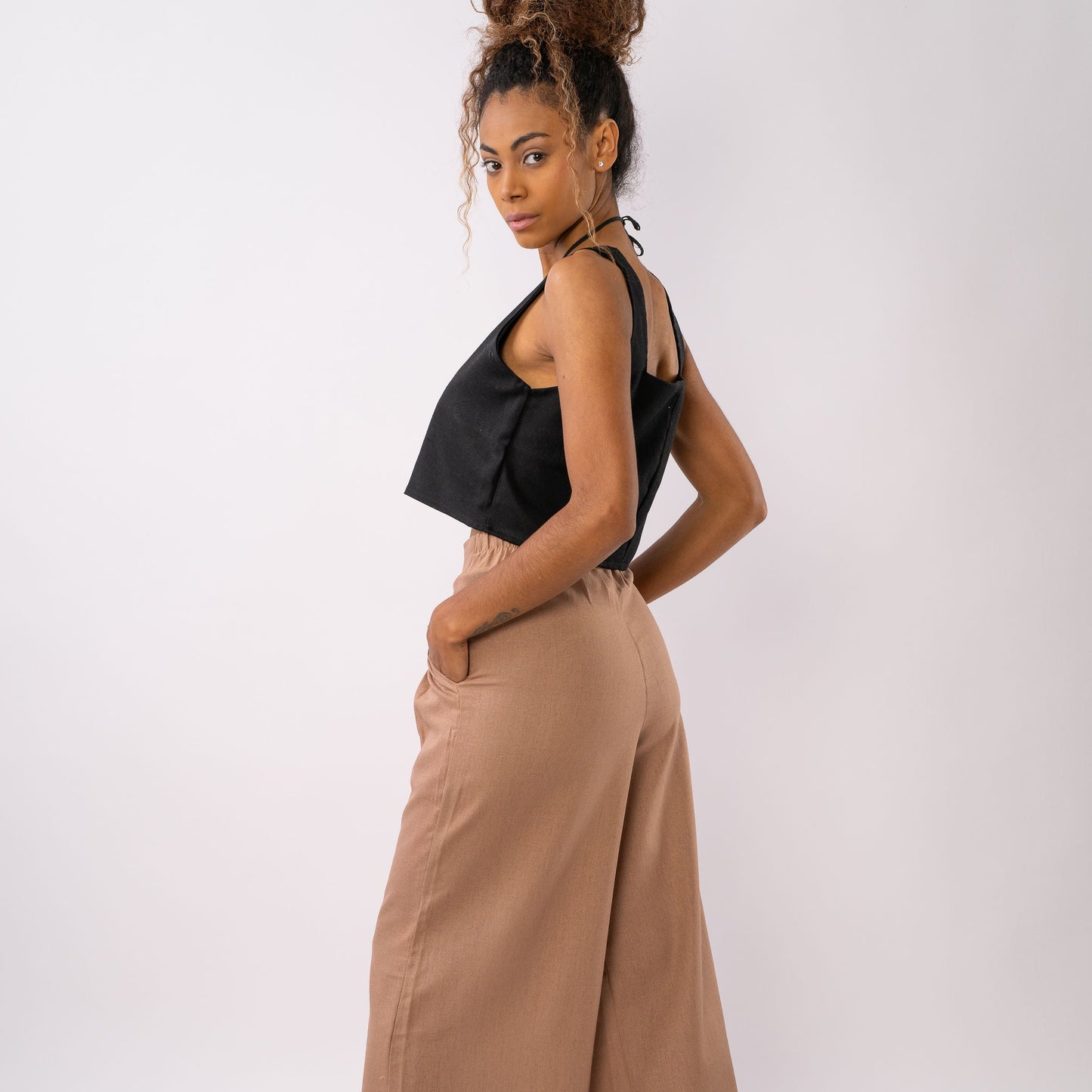 Pantalón Tem de lino