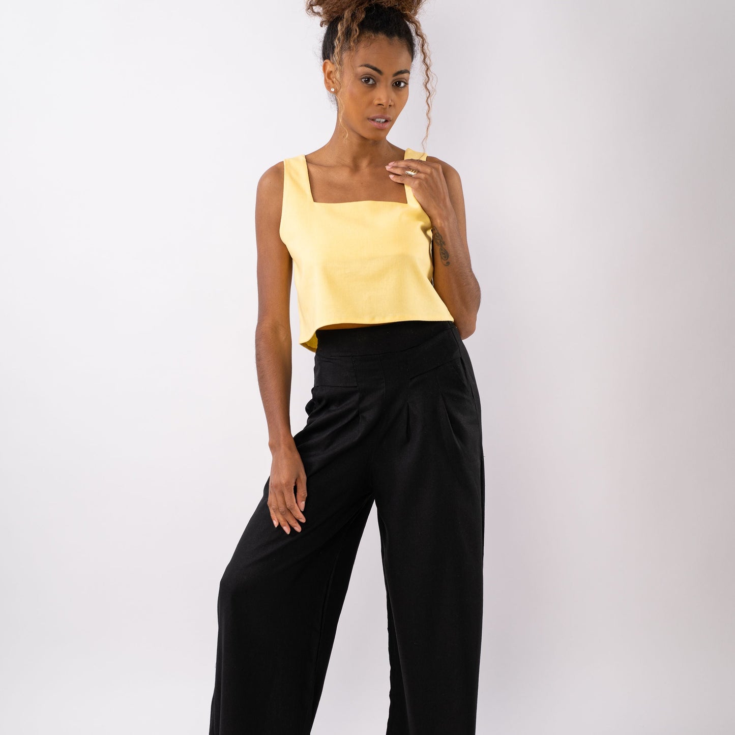 Pantalón Tem de lino