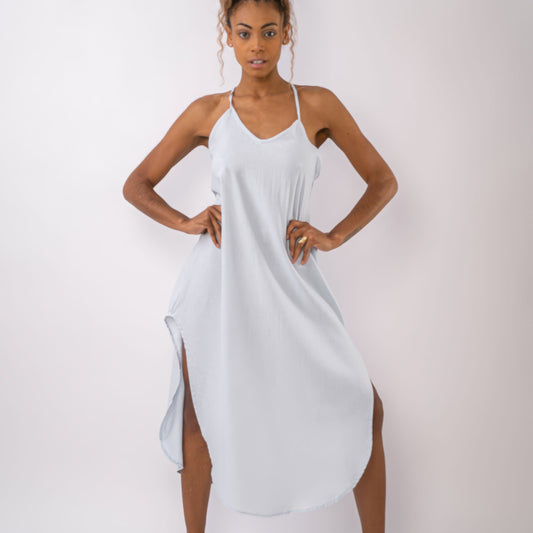 Vestido Tulipán (celeste)