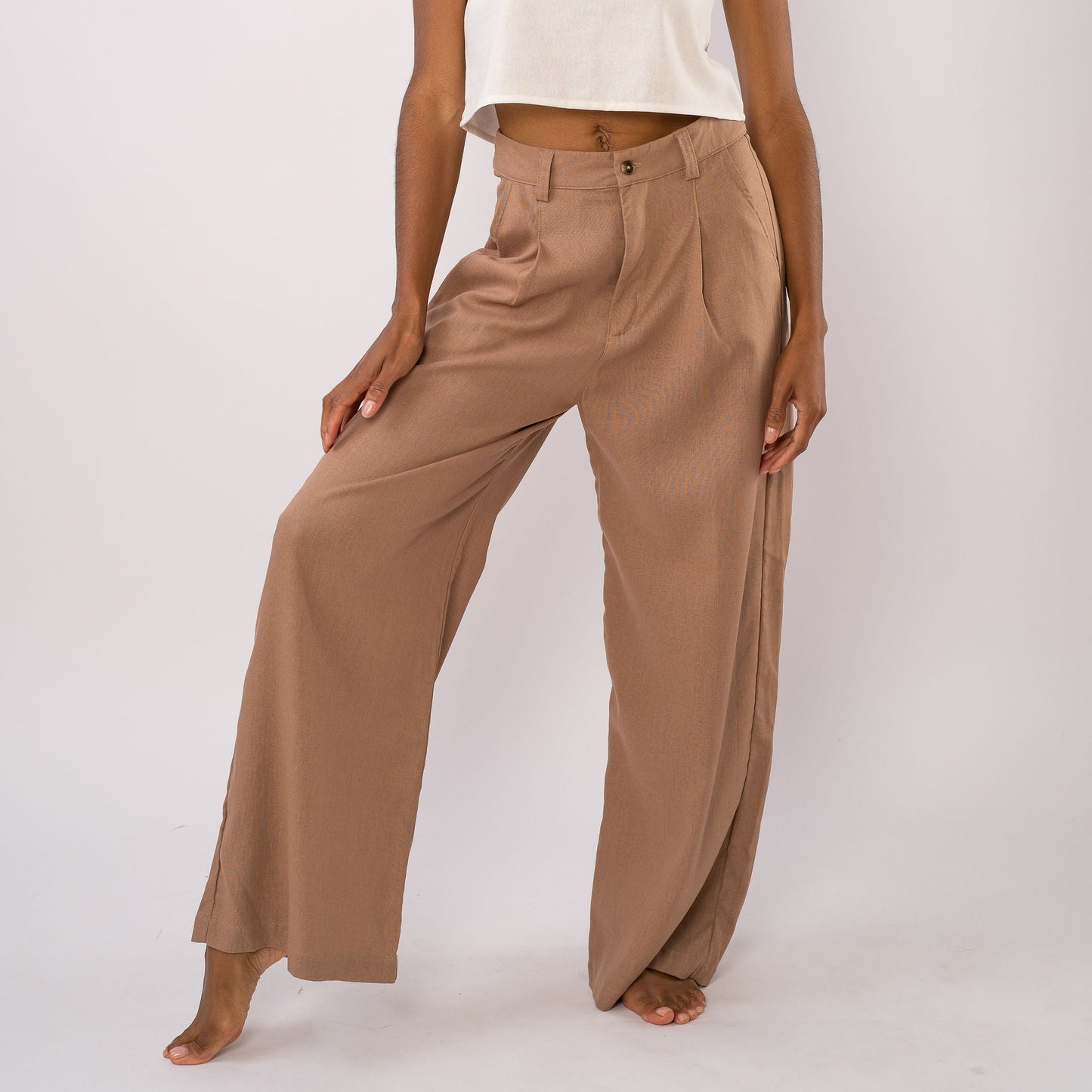 Pantalón Orégano Lino