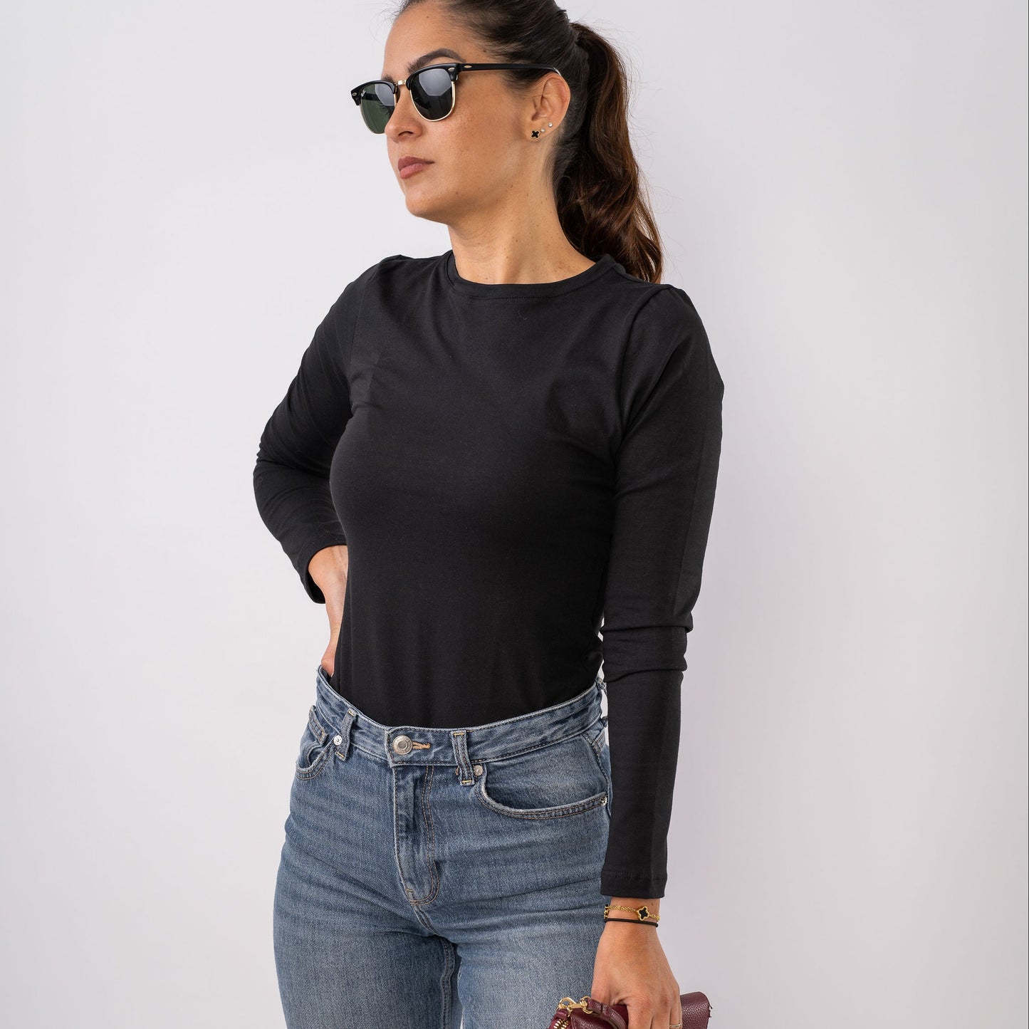 Buzo Cuello Redondo Verde