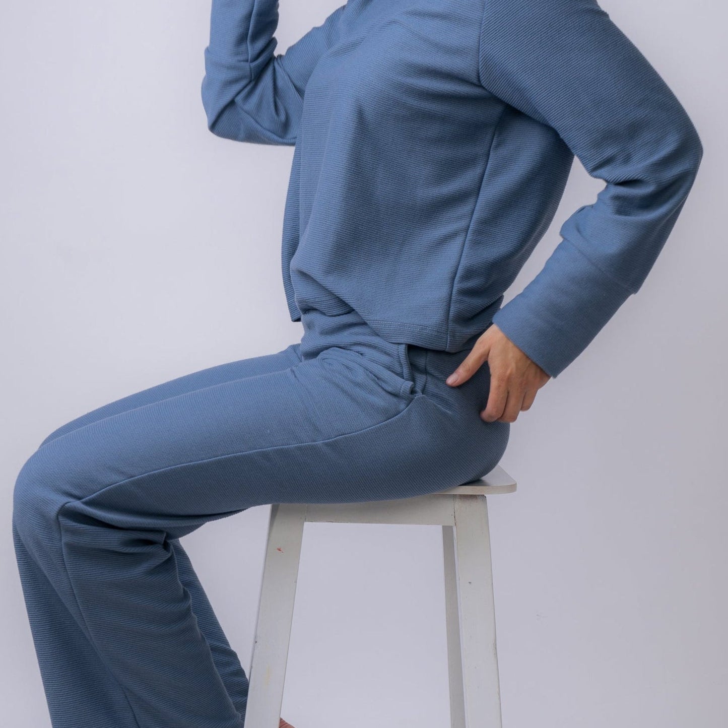 Set Comfy Gris Azulado