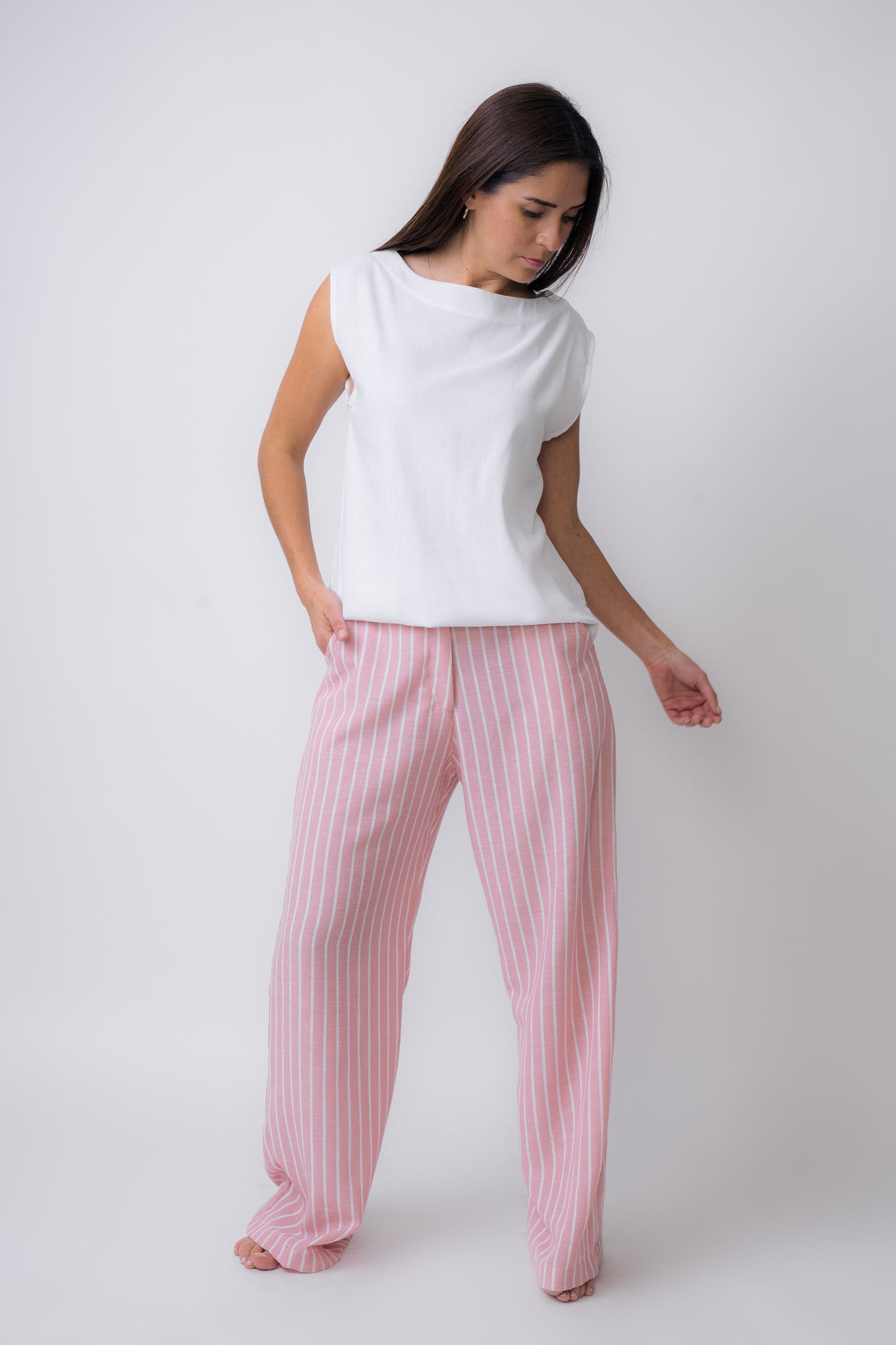 Pantalón de rayas