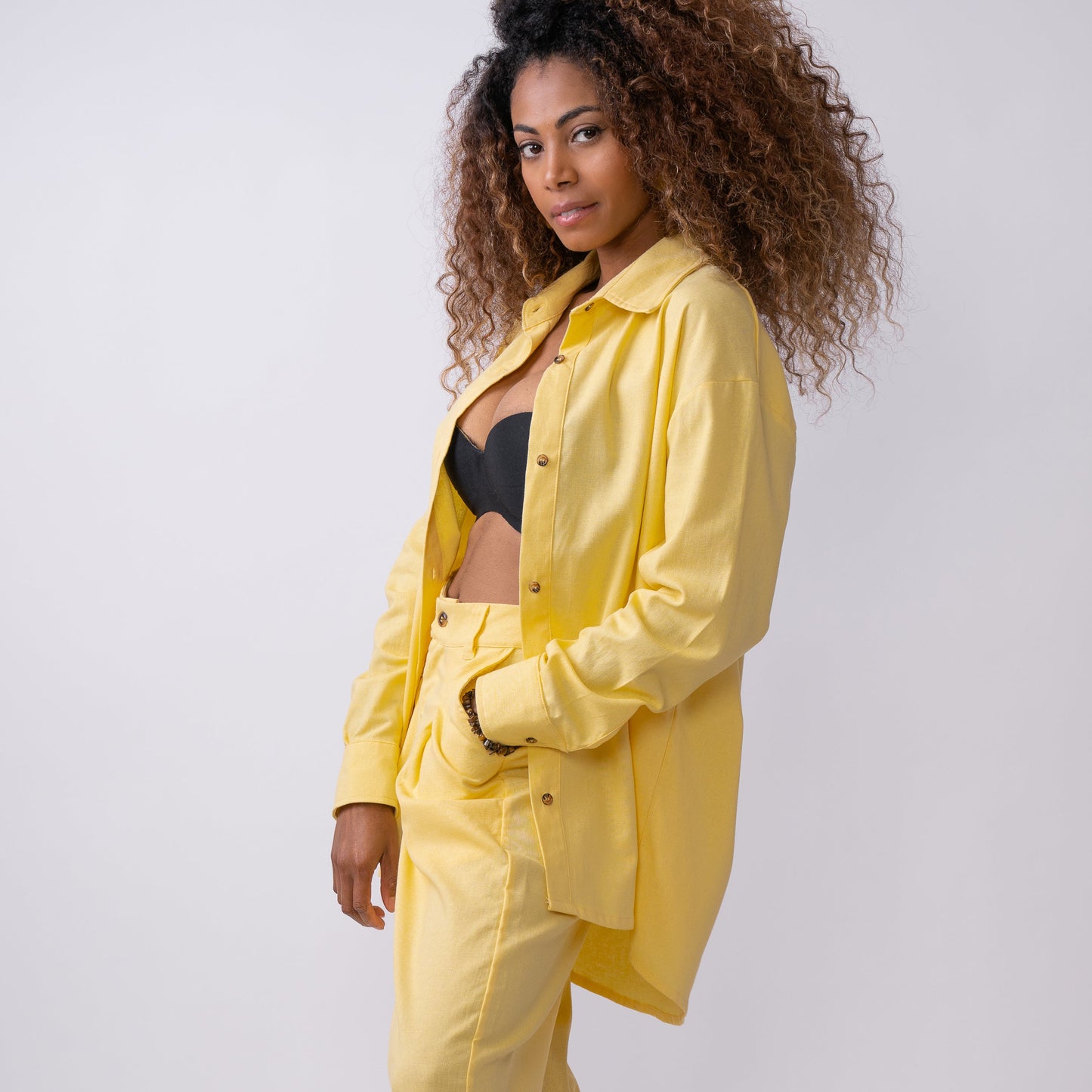 Camisa Oversized Lino