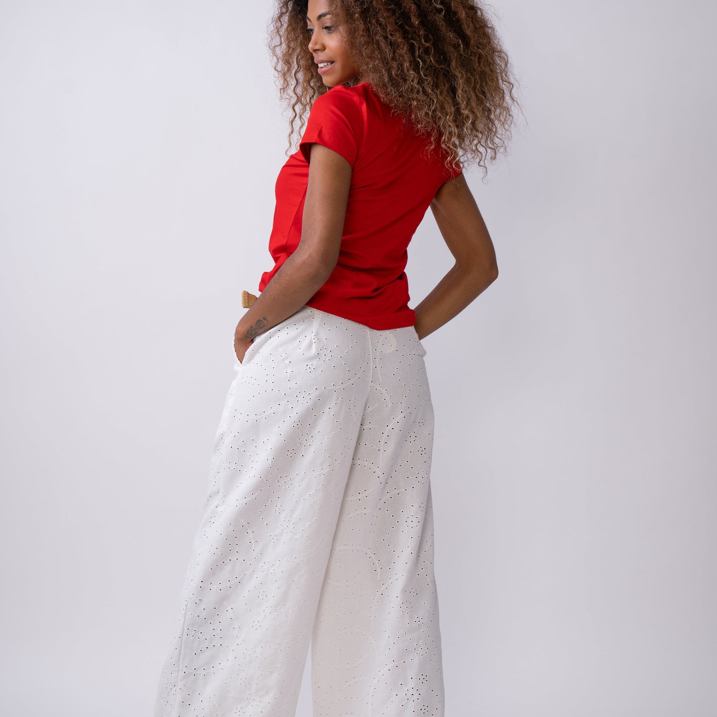 Pantalón Moraea Hueso