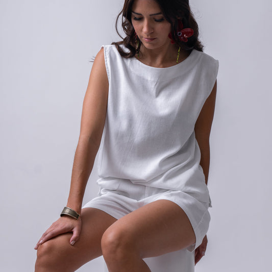 Camisa de Lino Básica