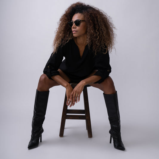 Vestido Primavera Negro