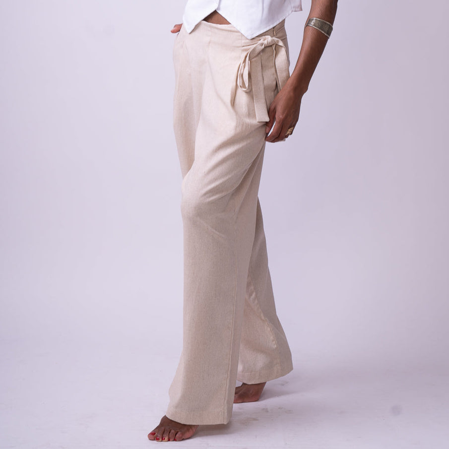 Pantalón Lazo Natural