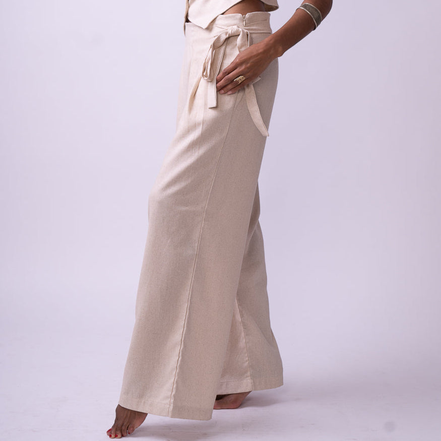 Pantalón Lazo Natural