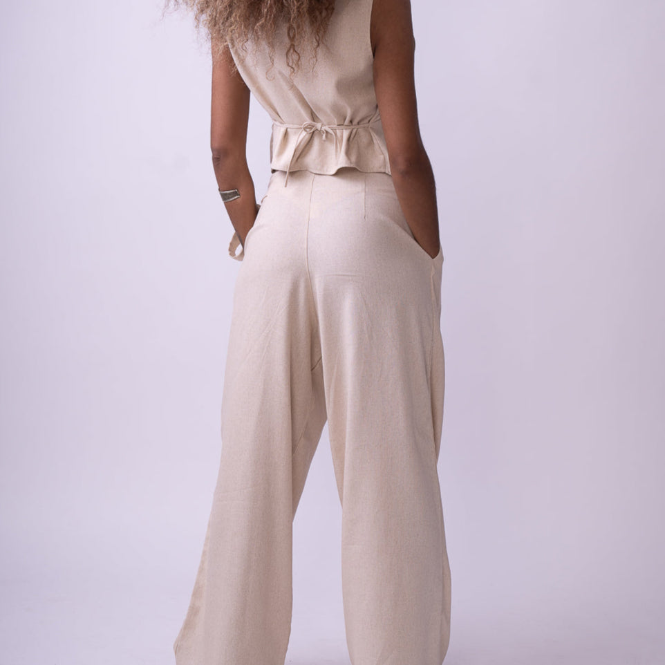 Pantalón Lazo Natural