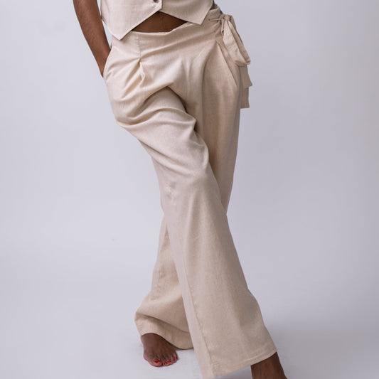 Pantalón Lazo Natural