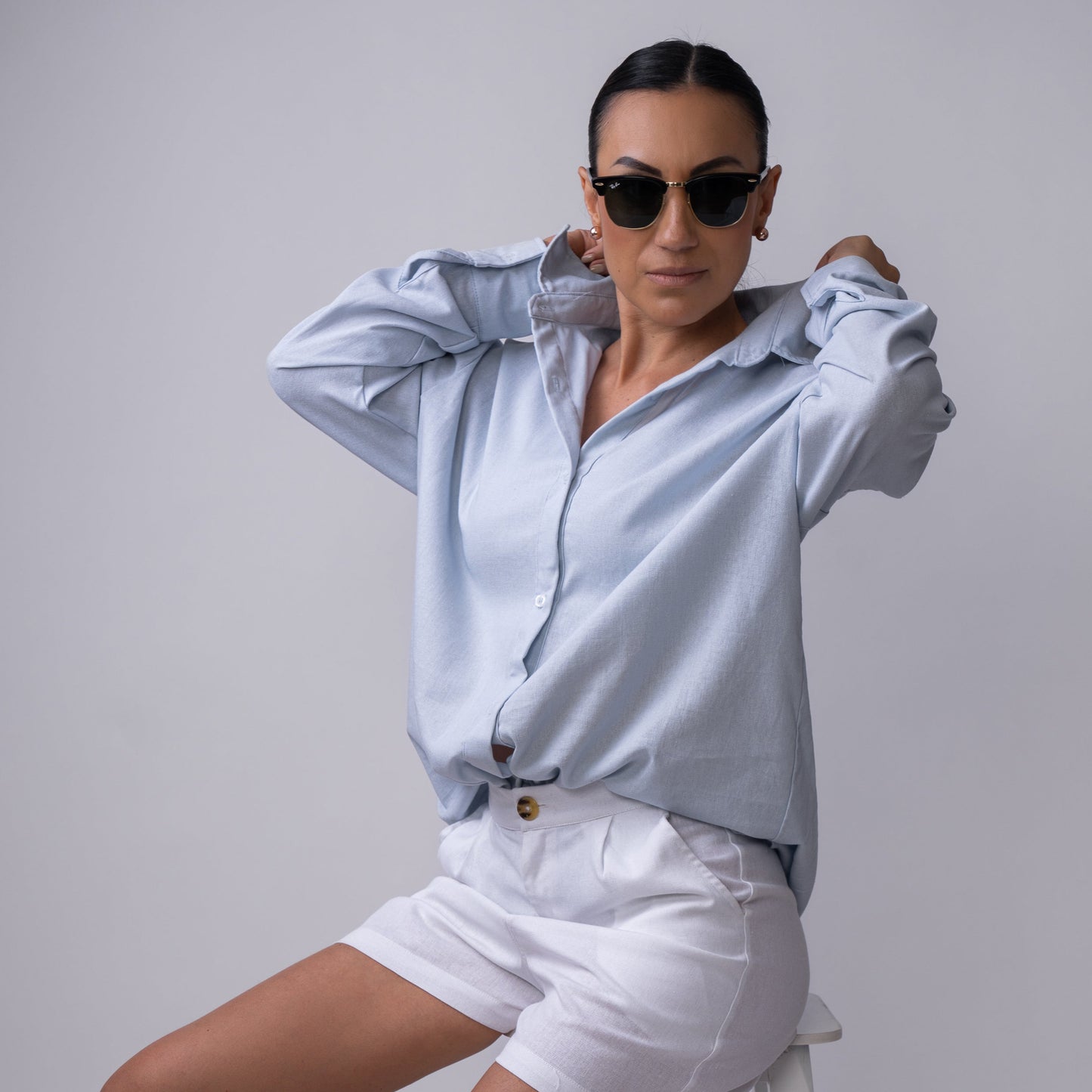 Camisa Oversize Natural