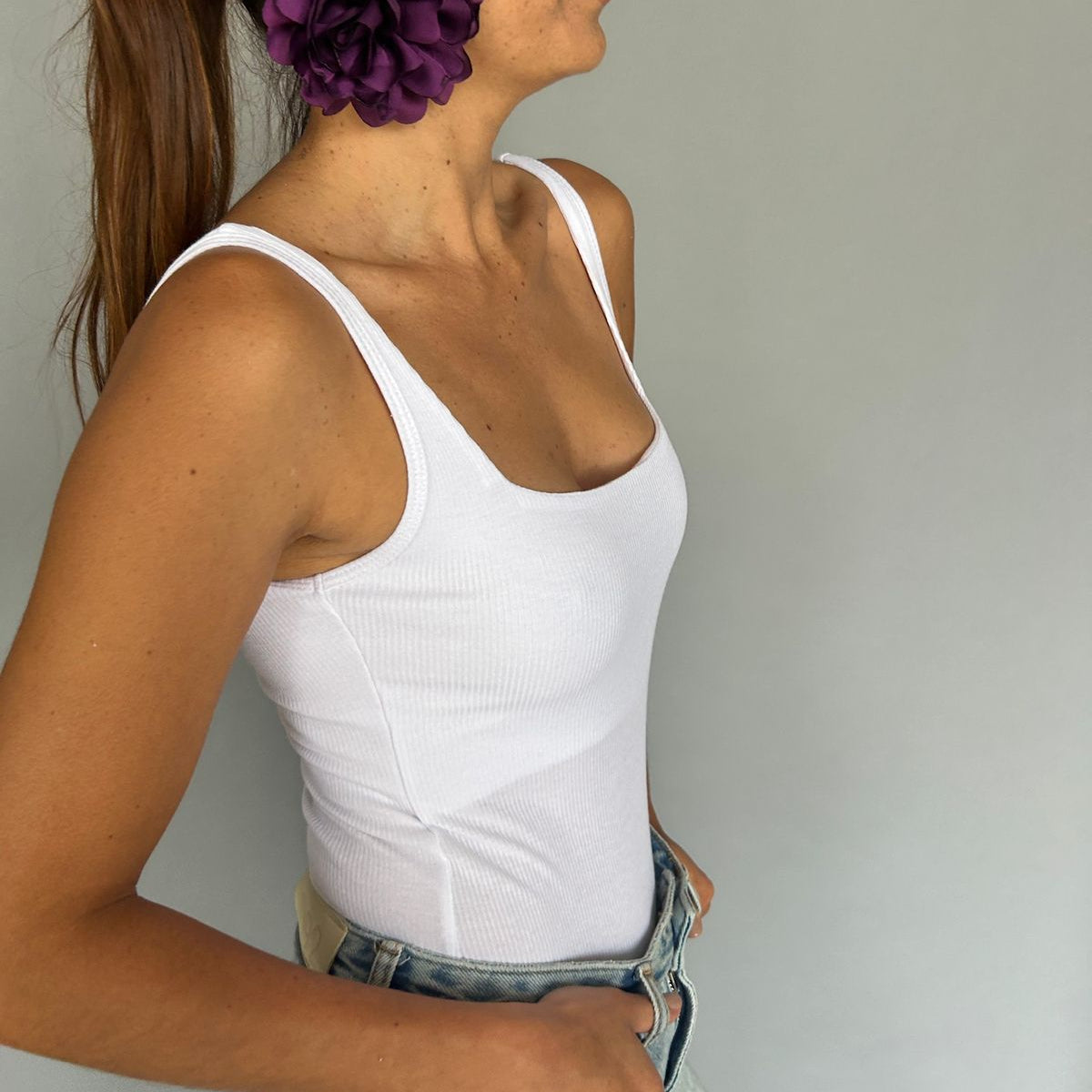 Body Rib – Manga larga o con tirantes